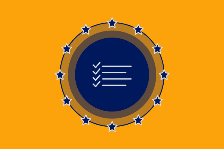 Checklist icon to represent GDPR cheat sheet