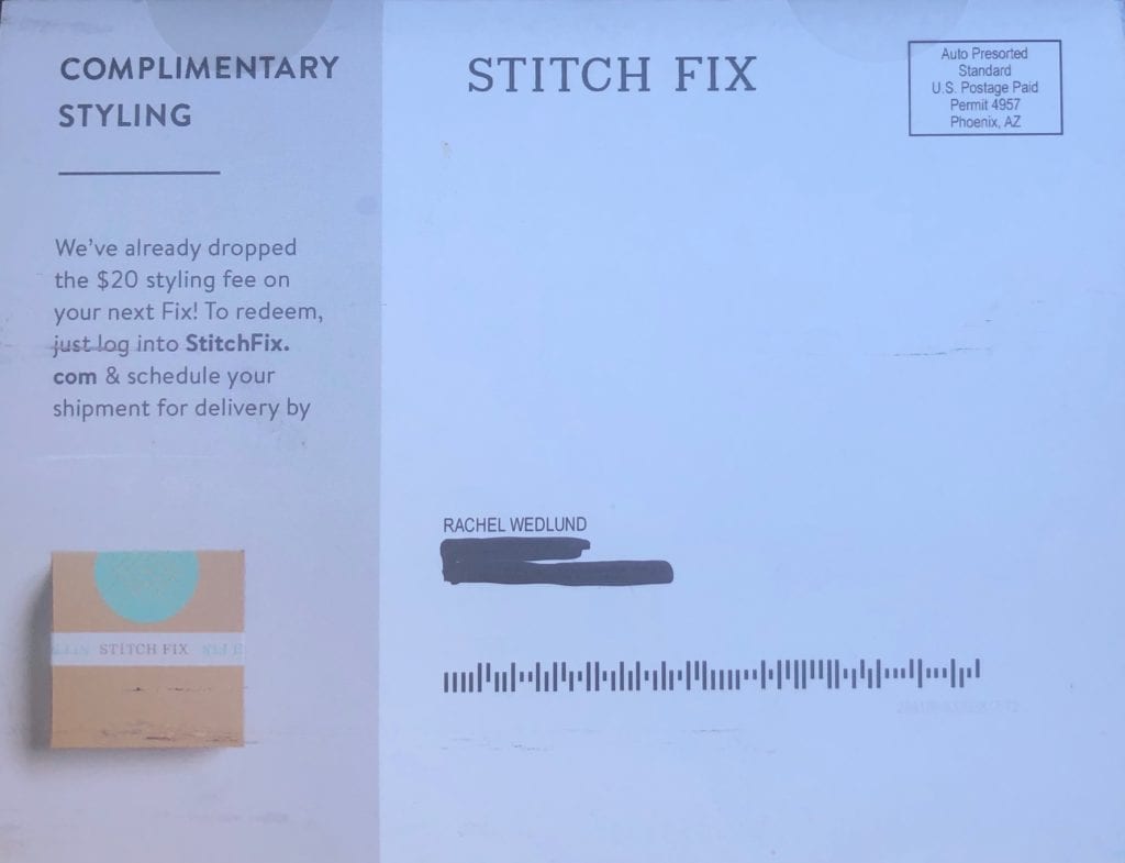 Stitch Fix dynamic direct mail