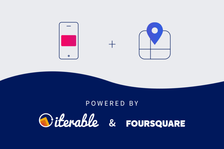 Next-gen geotargeting powered by Iterable + Foursquare