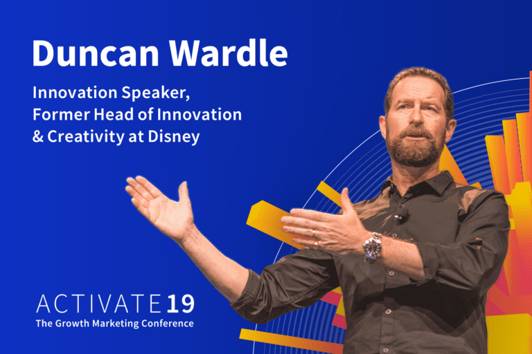 Activate 19 keynote speaker: Duncan Wardle from Disney