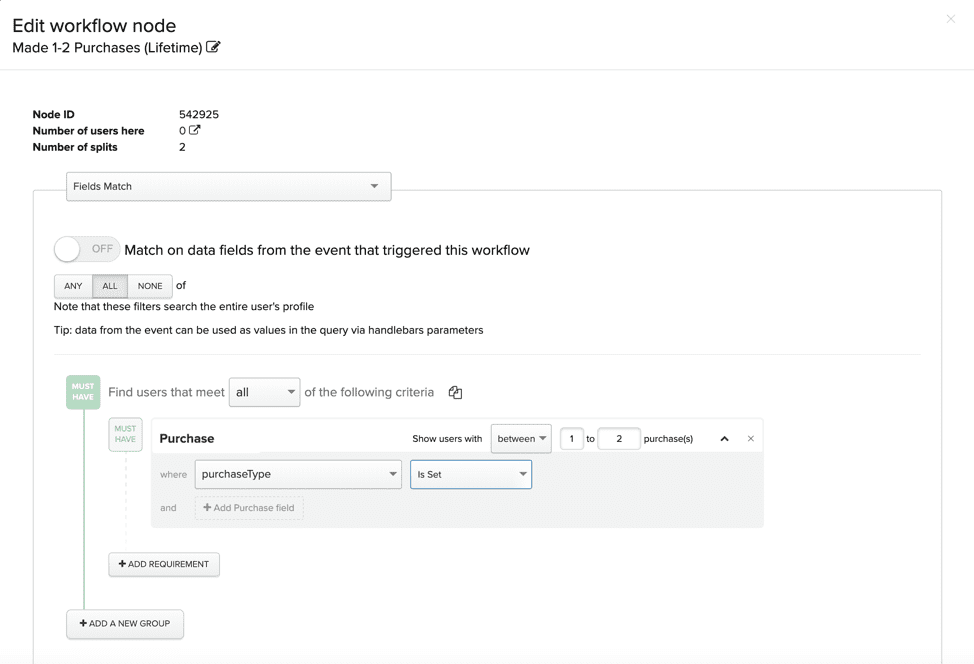 Filter Workflow Node