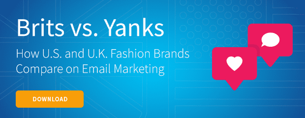 Brits vs. Yanks email marketing report banner