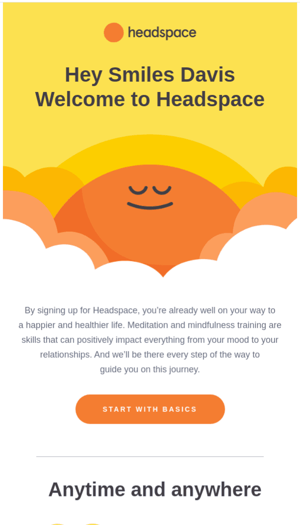 Welcome - Headspace