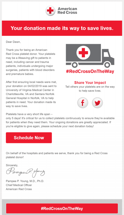 Social/Political/Charitable - American Red Cross