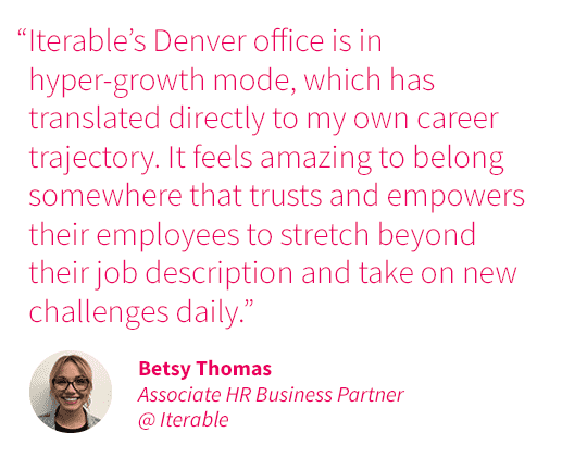 Best Places to Work in Colorado quote - Betsy Thomas