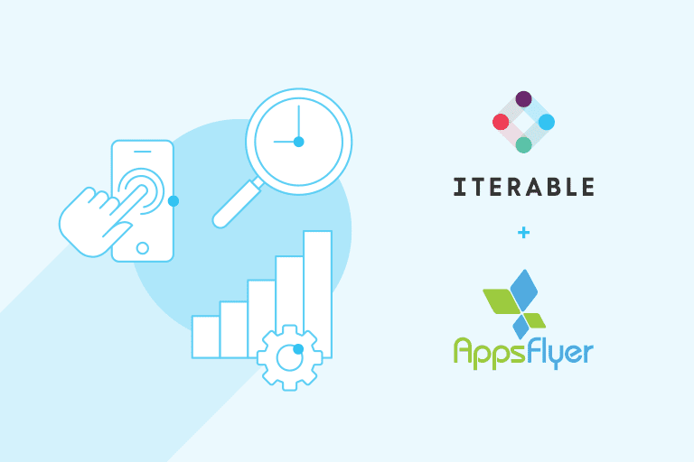 Iterable + AppsFlyer illustration