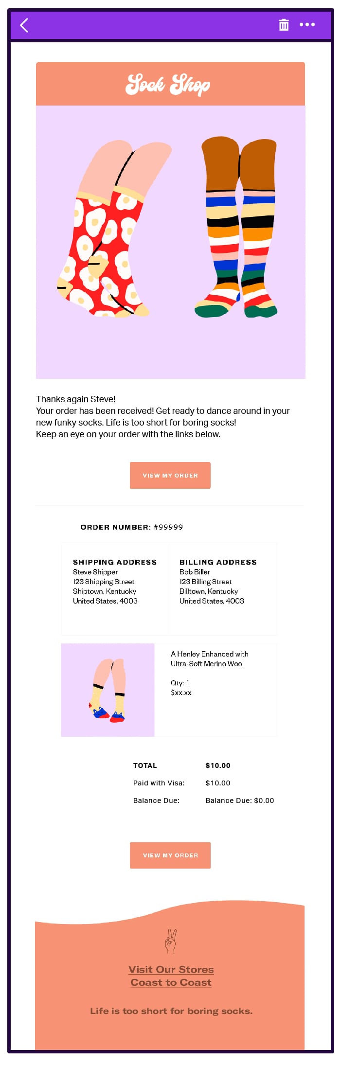 Transactional Email Design