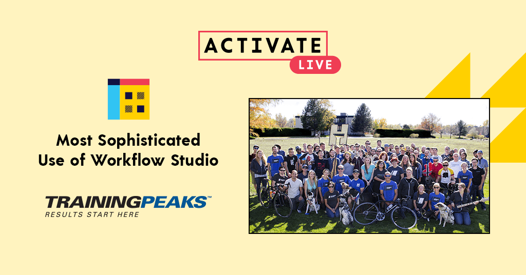 Most Sophisticated Use of Workflow Studio: TrainingPeaks