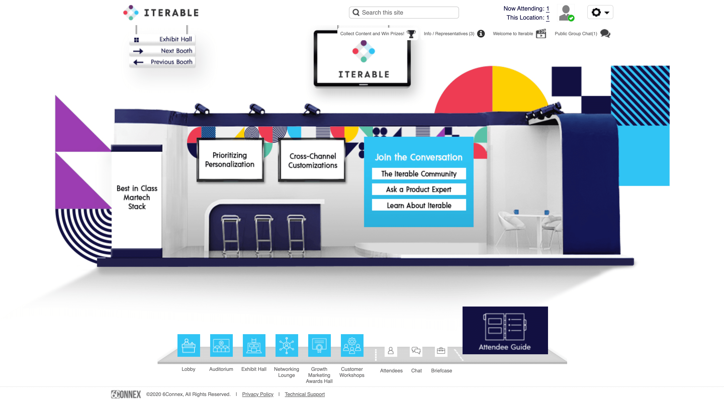 Activate Live Exhibit Hall