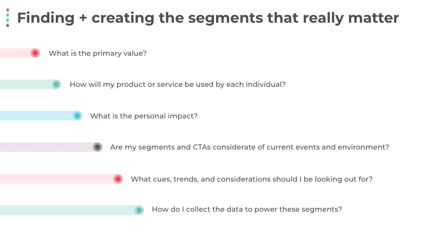 Finding and creating the segments that really matter