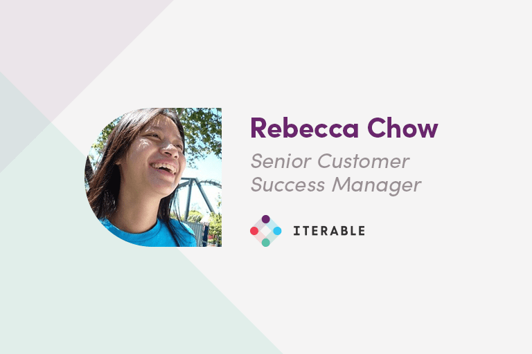 Rebecca Chow, Iterable Senior Customer Success Manager, on Workflow Building