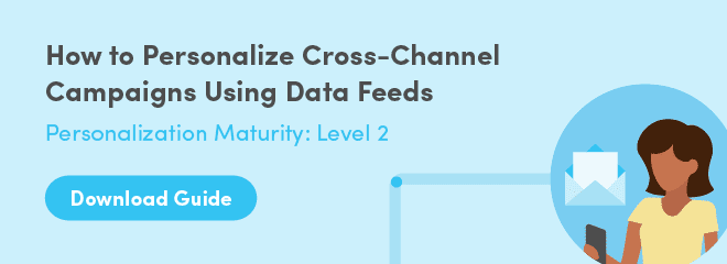 Download Guide: How to Personalize Cross-Channel Campaigns Using Data Feeds