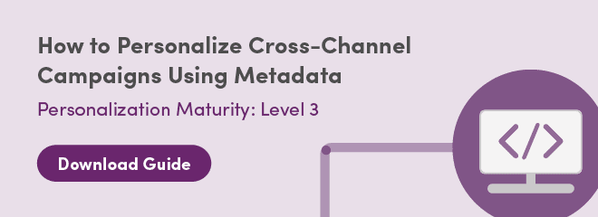 Download Guide: How to Personalize Cross-Channel Campaigns Using Metadata