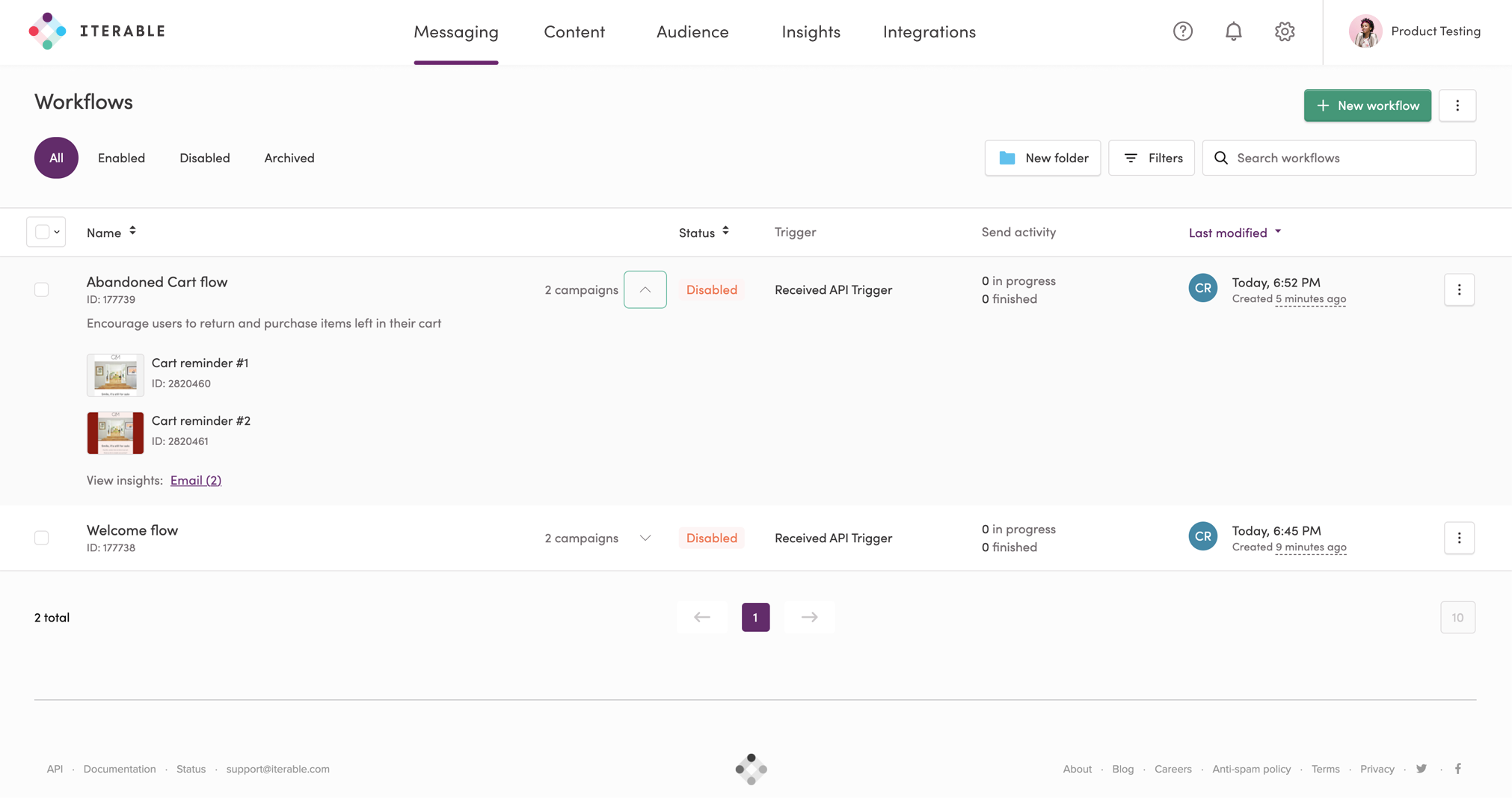 Workflows Sneak Peek