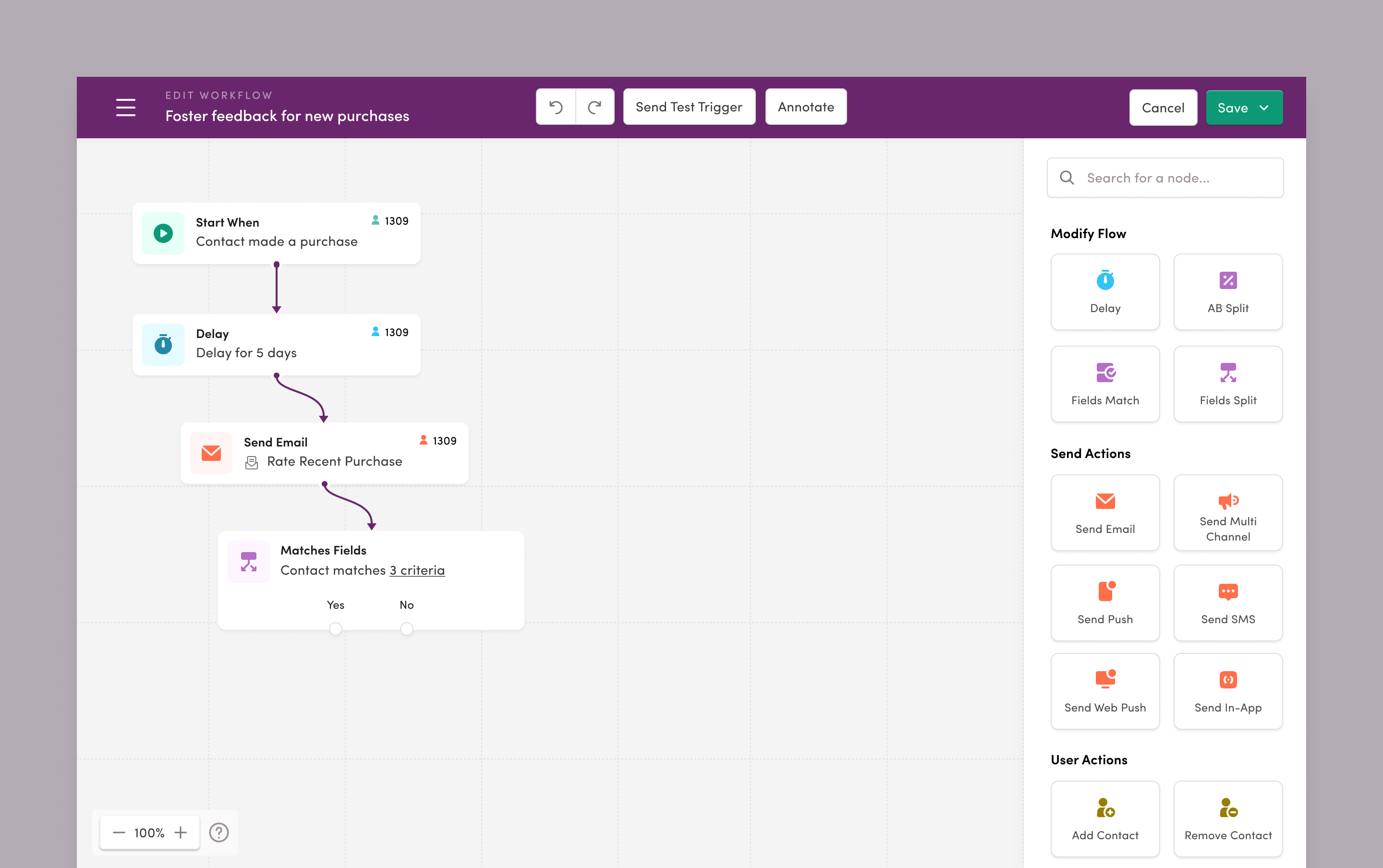 redesigned workflow studio